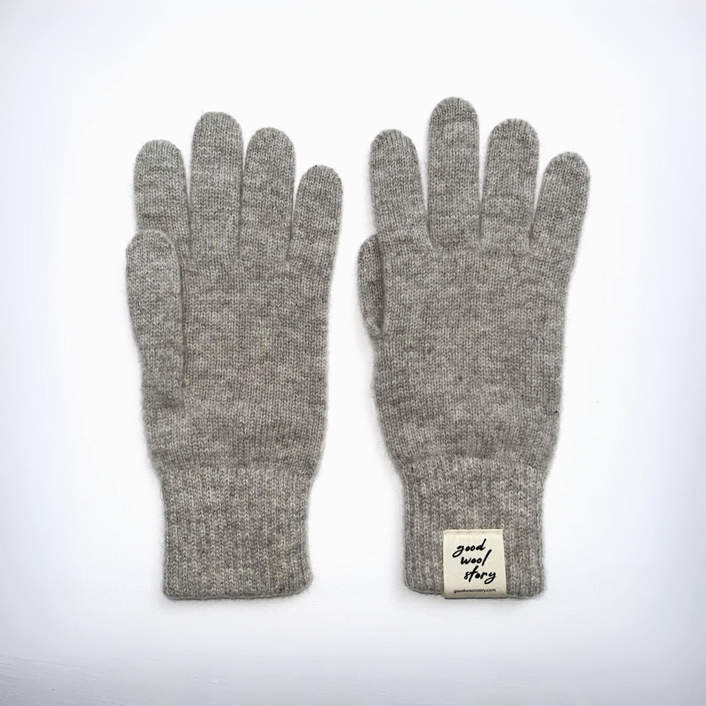 'Essence' sheep wool gloves