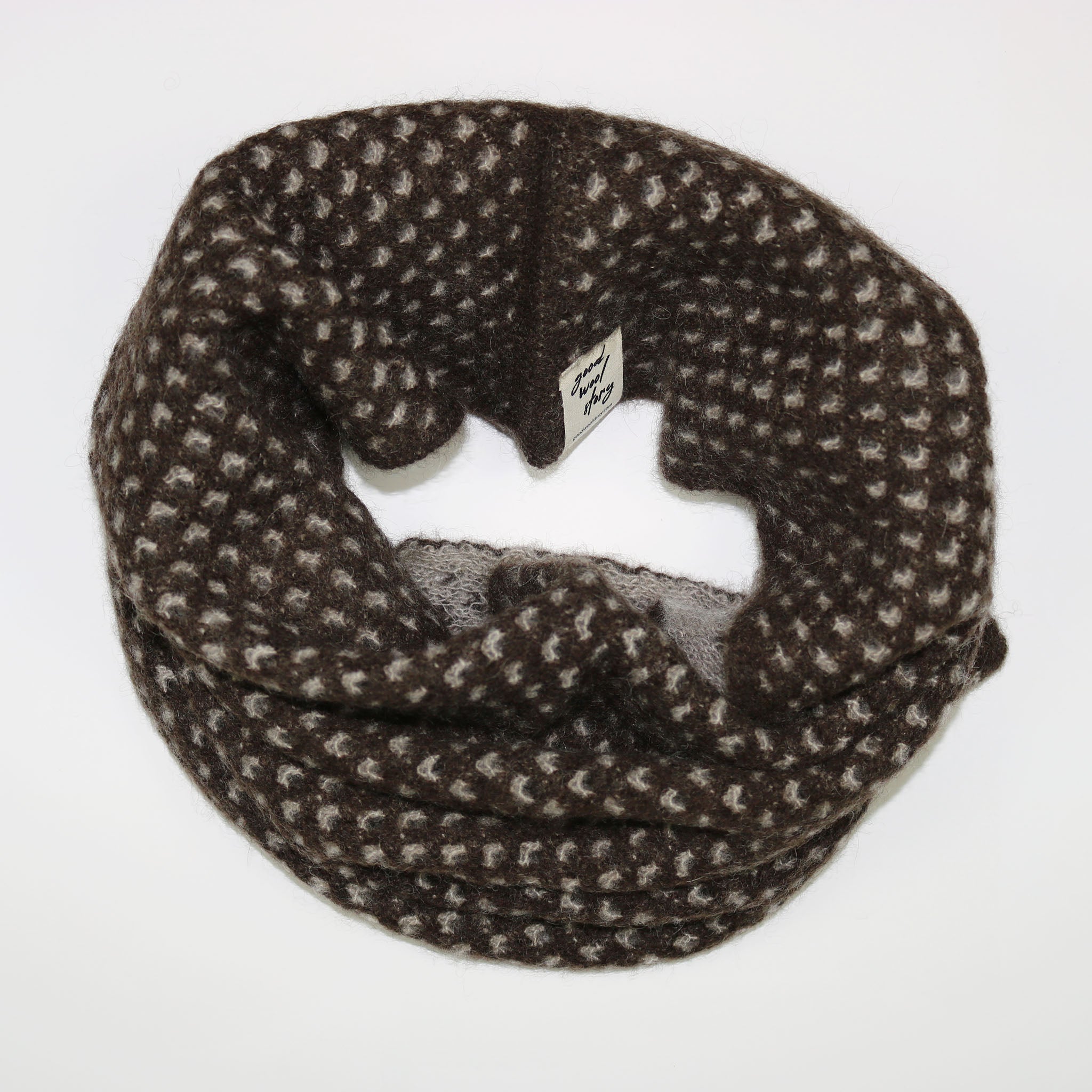 'Fluffy' yak wool scarf