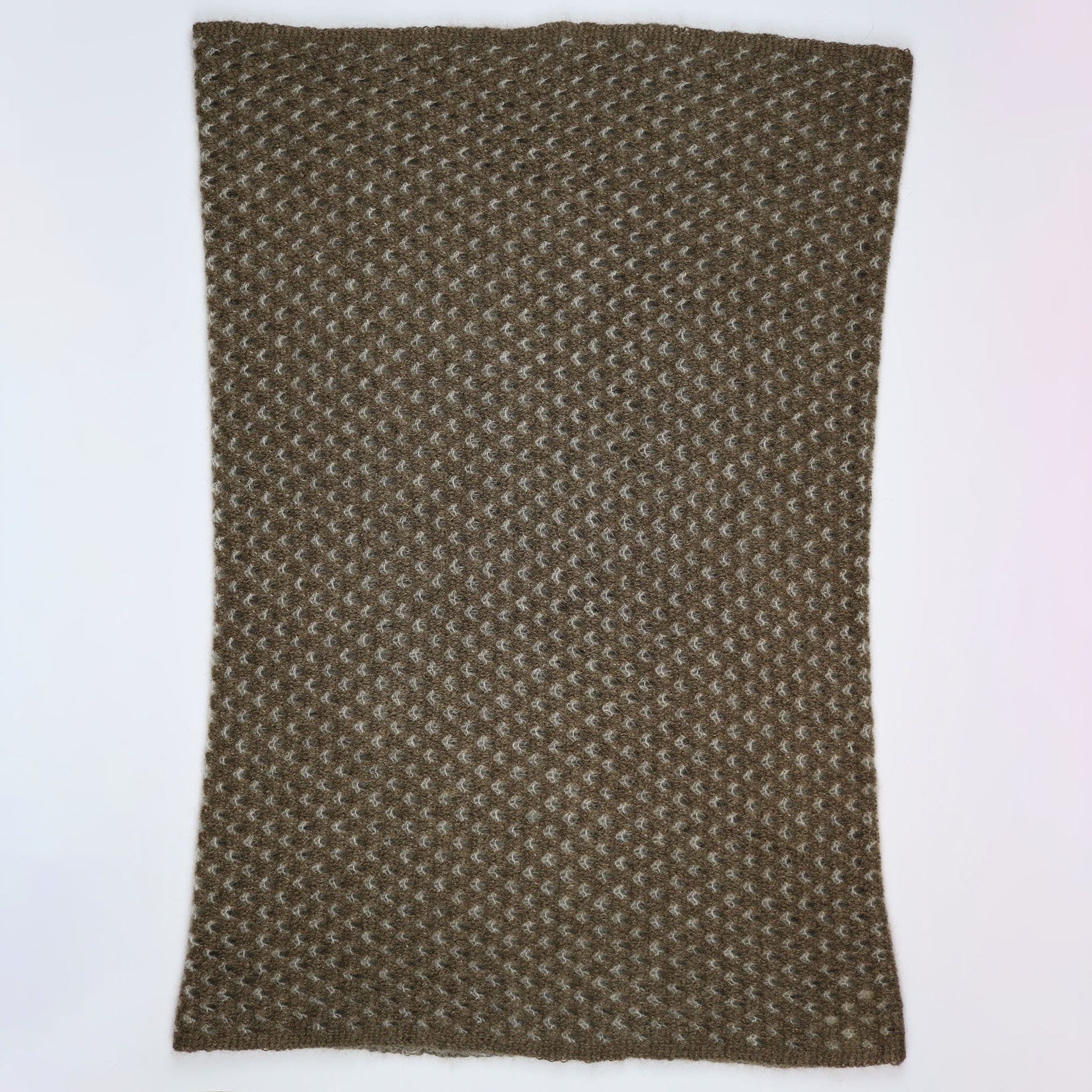 'Fluffy' yak wool scarf