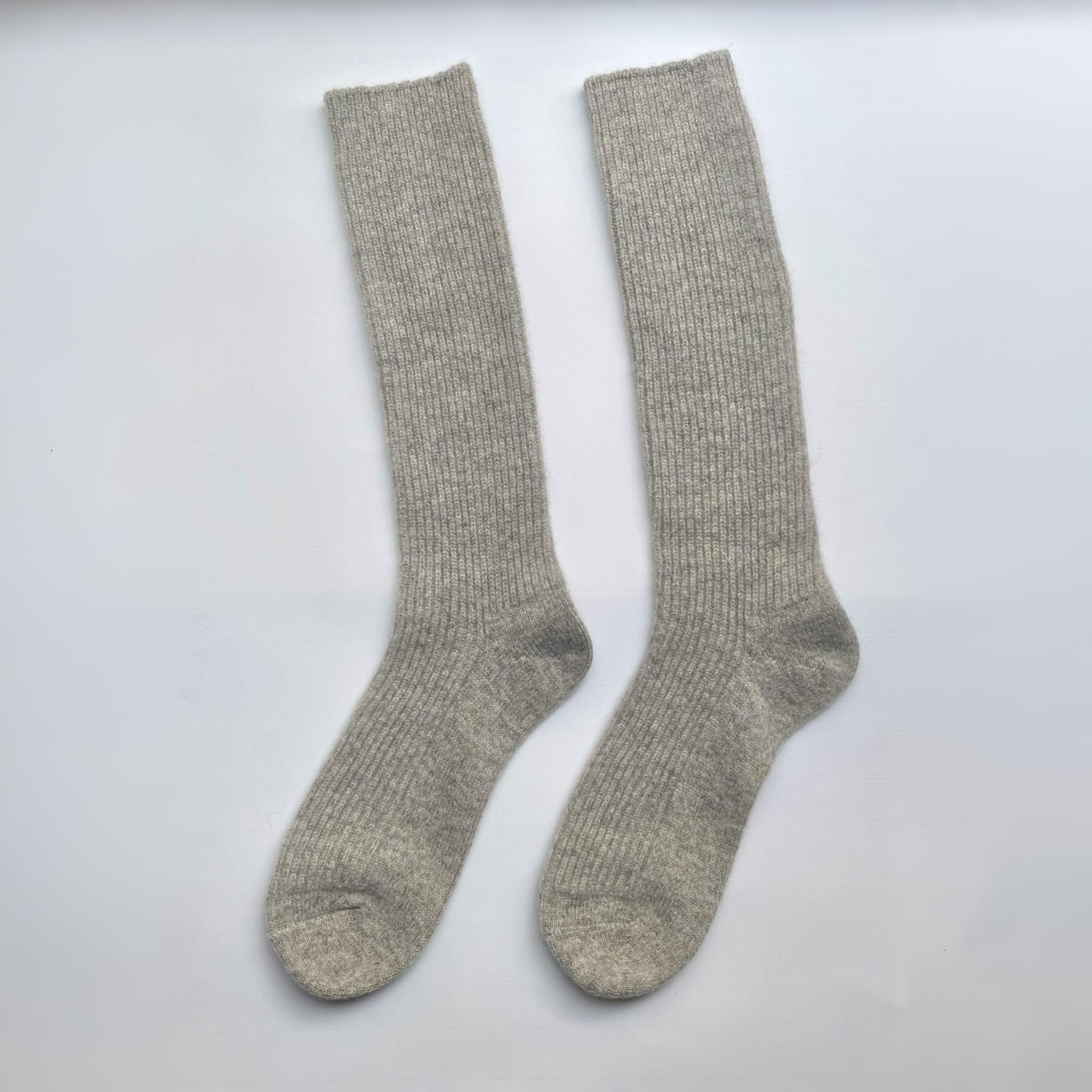 'Laid-back' wool socks
