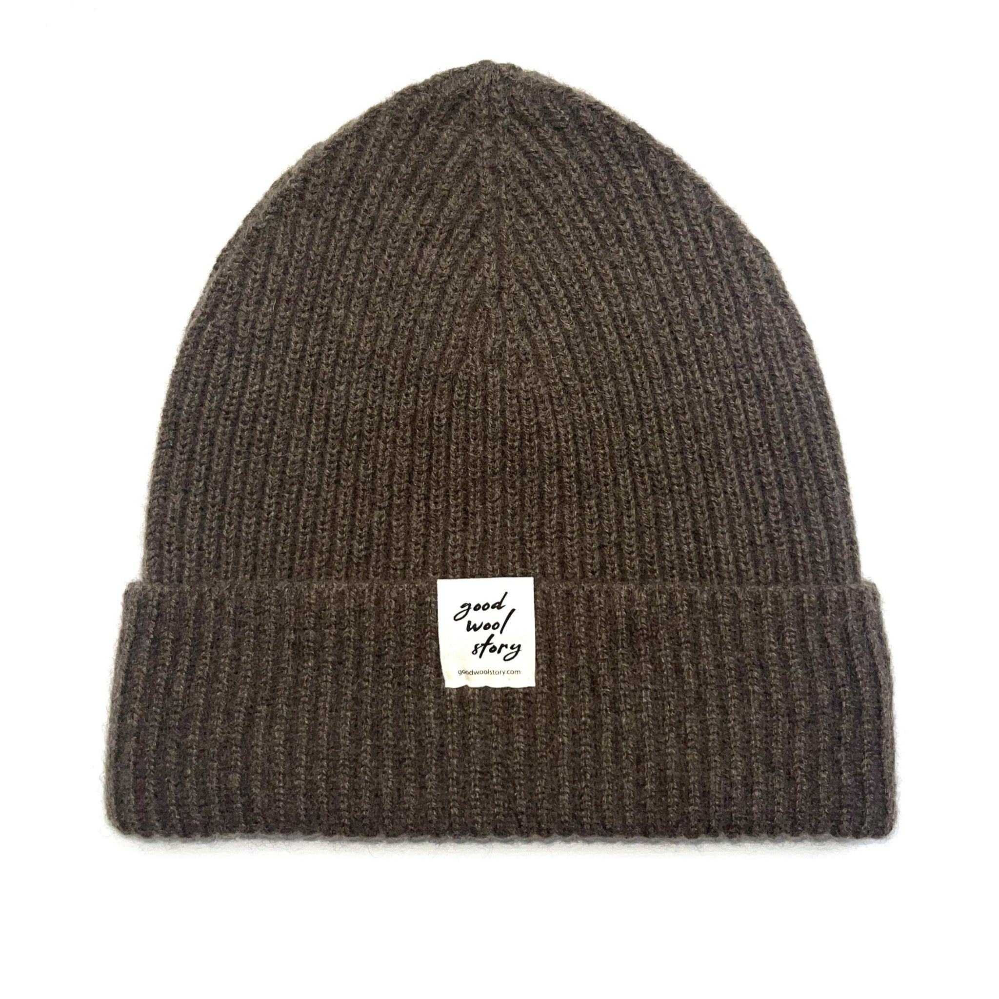 'Peak' yak wool beanie