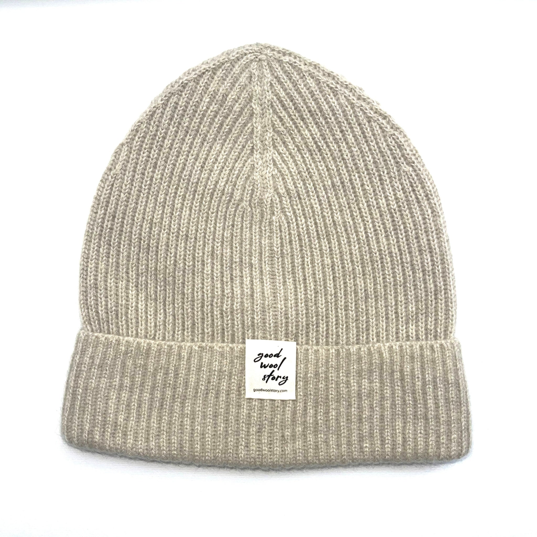 'Peak' yak wool beanie
