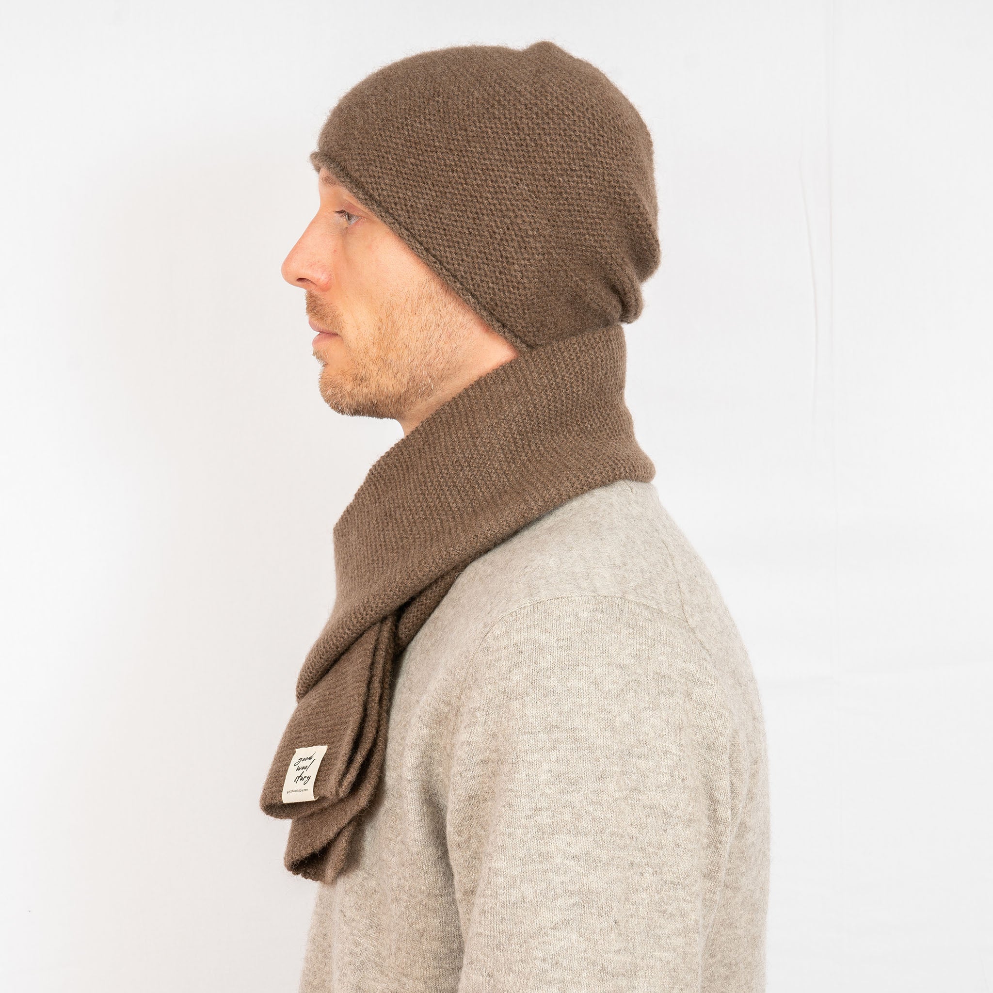 'Simple' sheep wool beanie