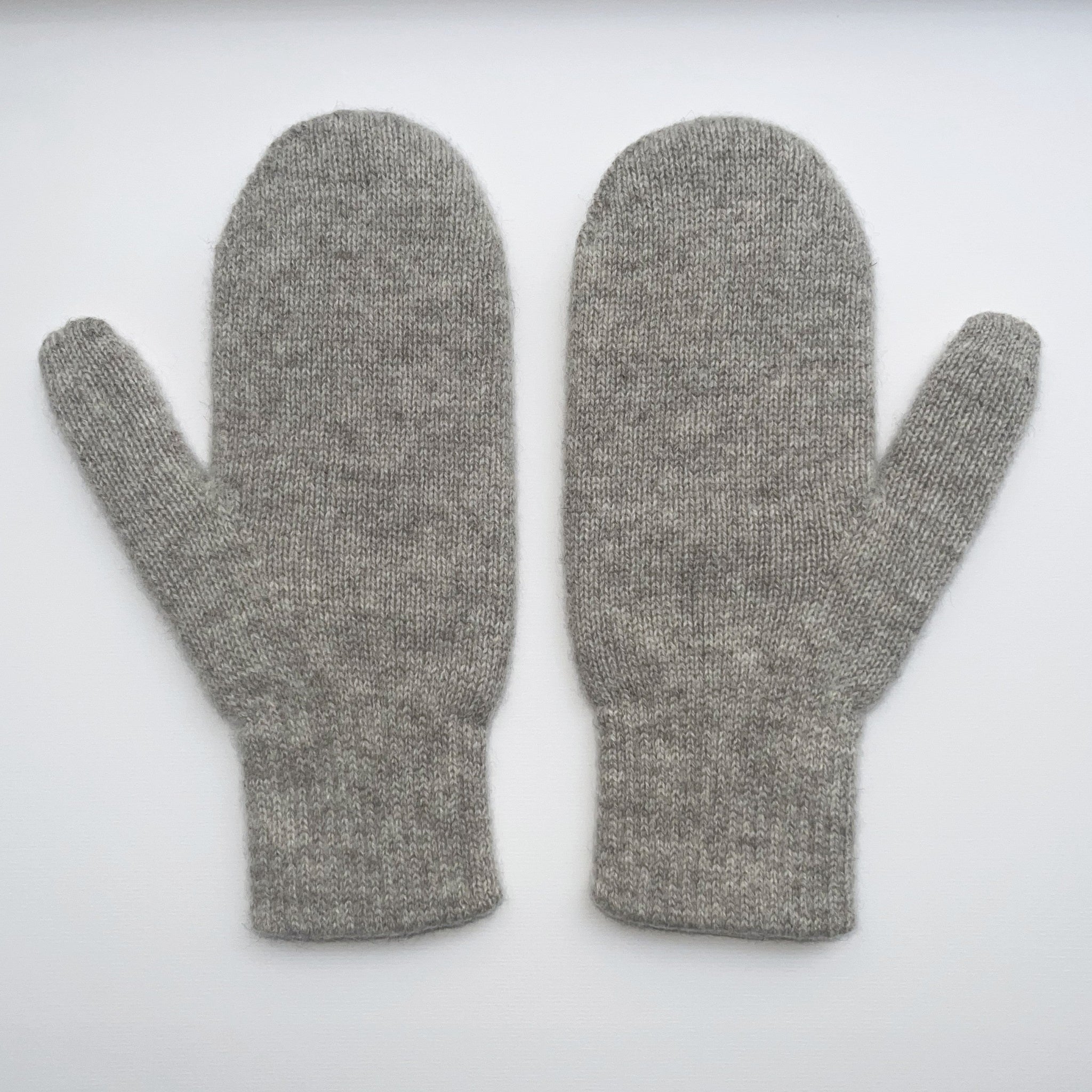 'Toasty' sheep wool mittens